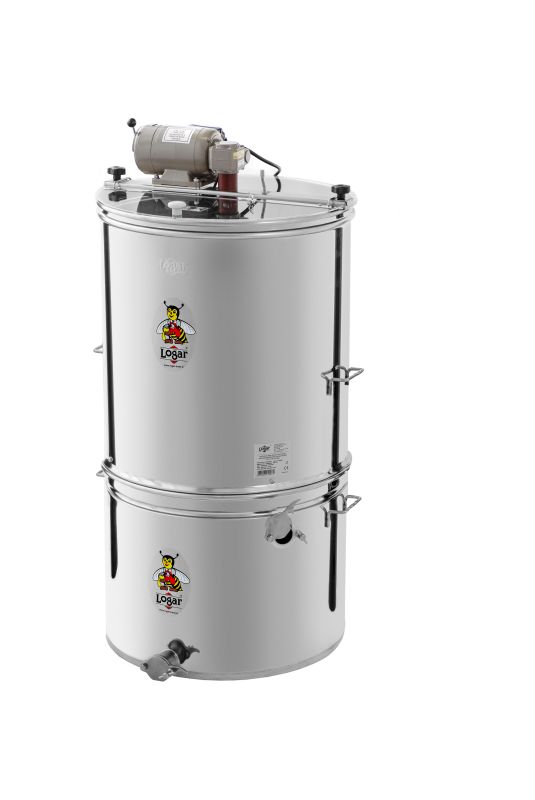 Extracteur Logar 4 cadres avec motorisation et cuve filtrante – cadres 30 x 48 cm