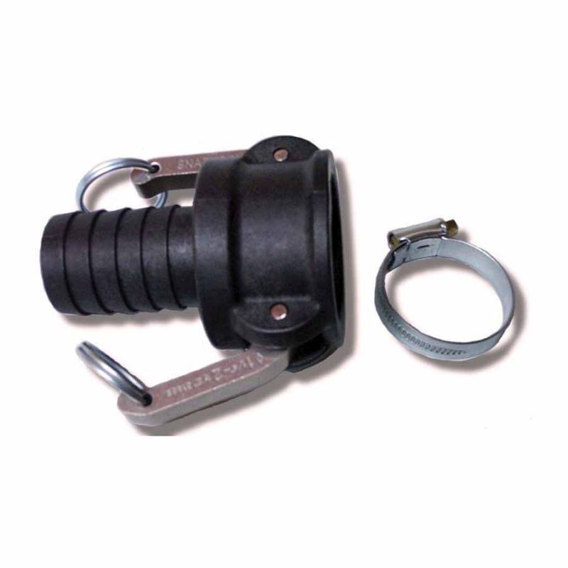 Raccord rapide avec raccord pour tuyau 6/4'' (Ø 40 mm)