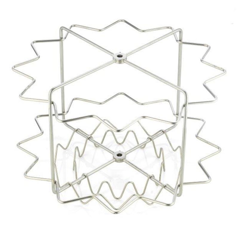 Logar panier radial 12 cadres D63, Zander, acier inoxydable